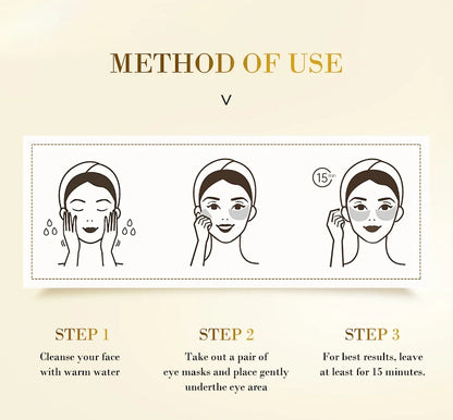 Masque 24K Gold Acide Hyaluronic™ - Hydratation Suprême