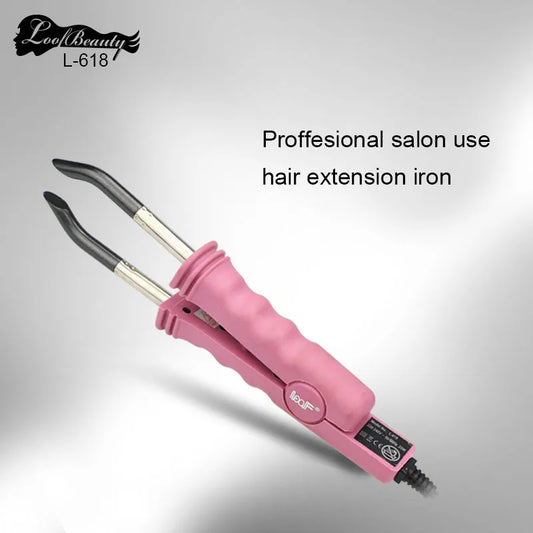 PINCE CHAUFFANTE EXTENSION DE CHEVEUX Thermoréglable