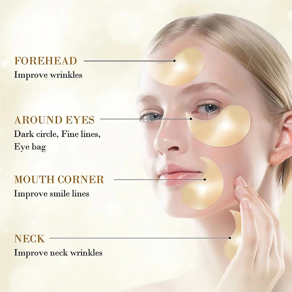 Masque 24K Gold Acide Hyaluronic™ - Hydratation Suprême
