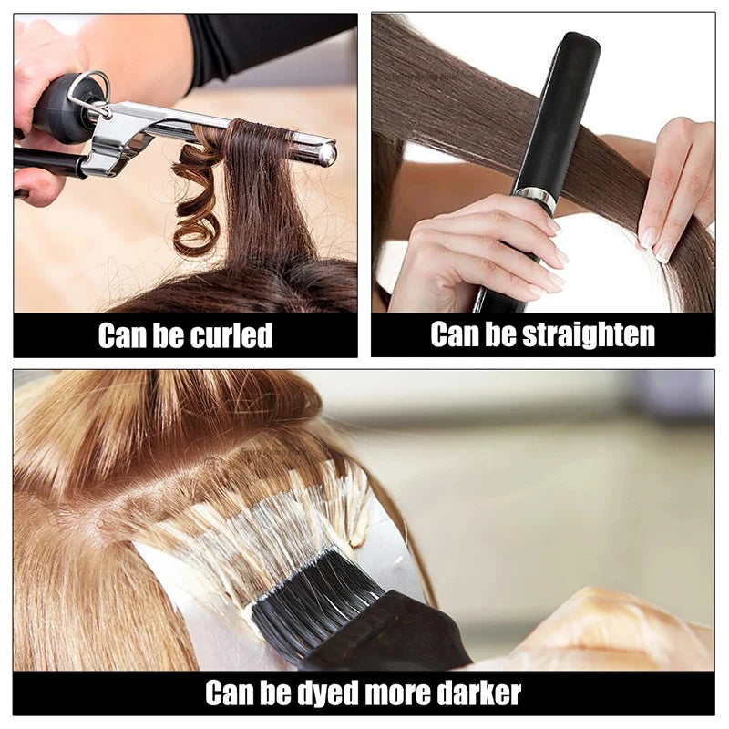 PRESTIGE EXTENSIONS - Extensions Kératine 100% Naturel Cheveux Lisses