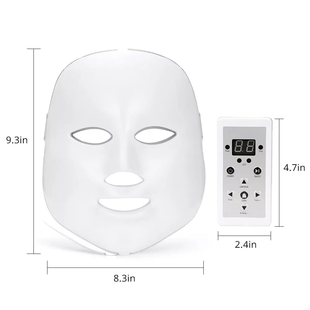 MASQUE FACIAL LED™ - Révélez Votre Éclat Naturel avec une Technologie Avancée!