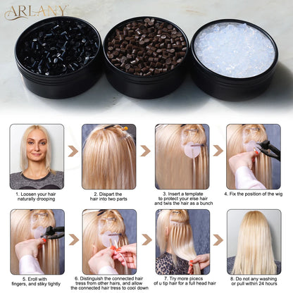 Granulé de Kératine pour extensions de cheveux - ART OF BEAUTY