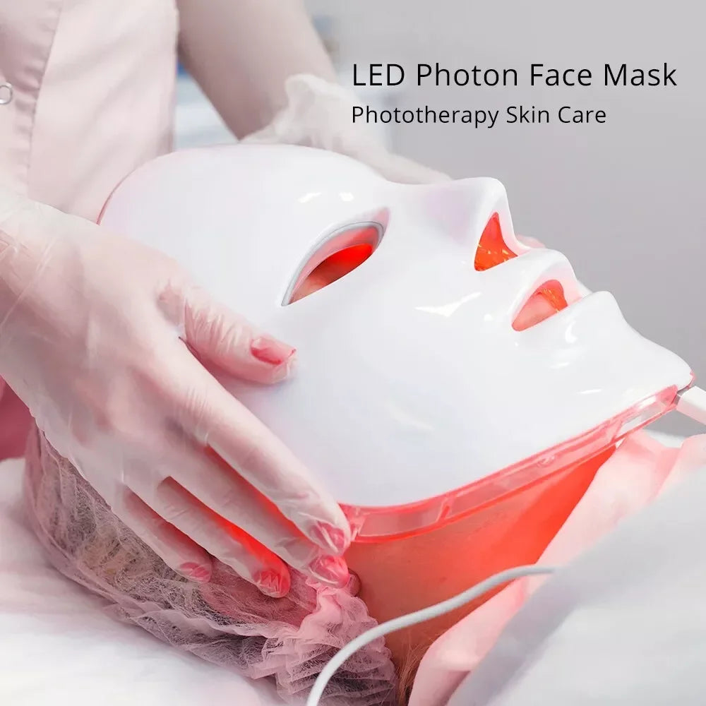 MASQUE FACIAL LED™ - Révélez Votre Éclat Naturel avec une Technologie Avancée!