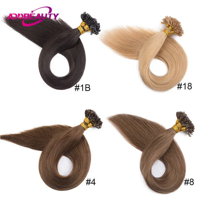 PRESTIGE EXTENSIONS - Extensions Kératine 100% Naturel Cheveux Lisses
