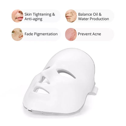 MASQUE FACIAL LED™ - Révélez Votre Éclat Naturel avec une Technologie Avancée!