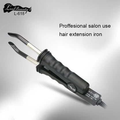 PINCE CHAUFFANTE EXTENSION DE CHEVEUX Thermoréglable